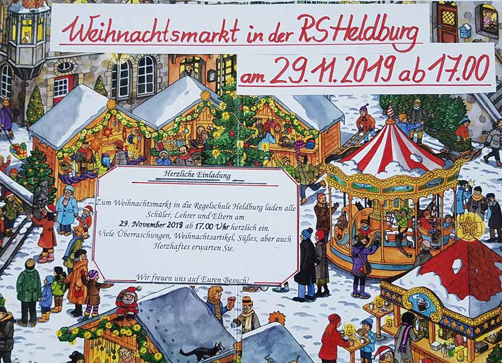 Weihnachtsmarkt-Regelschule-Heldburg